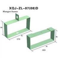 Neljapoolne kaablialuse rippraam